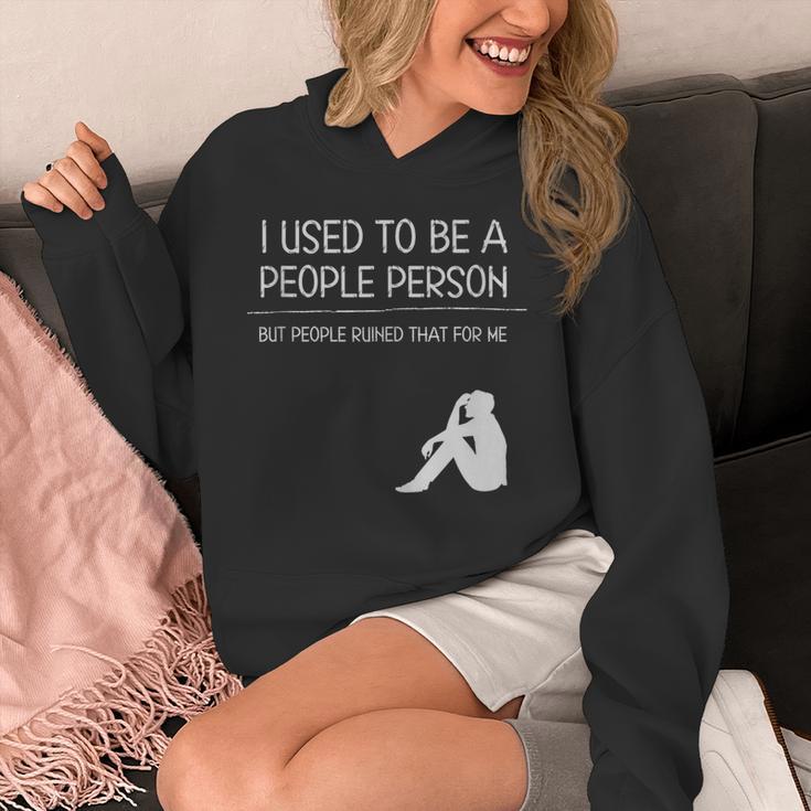 I Used To Be A People Person Introvert Unisex Hoodie I Used To Be A People Person Introvert Unisex Hoodie
