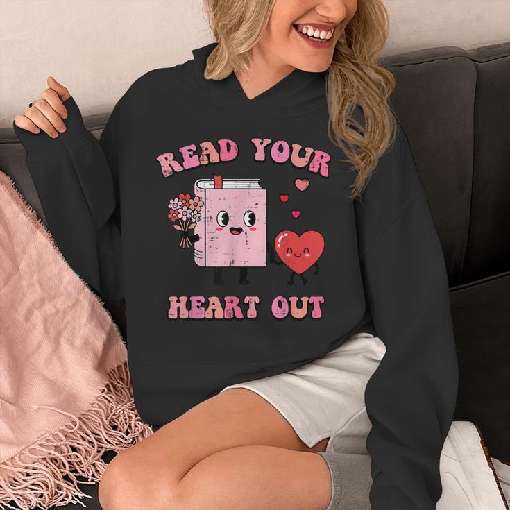 Valentines Day Book Read Your Heart Out Women Men Kids Unisex Hoodie Valentines Day Book Read Your Heart Out Women Men Kids Unisex Hoodie