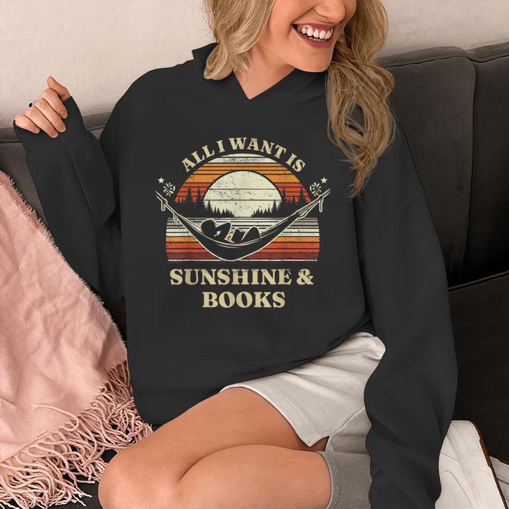 All I Want Is Sunshine & Books Summer Reading Unisex Hoodie All I Want Is Sunshine & Books Summer Reading Unisex Hoodie