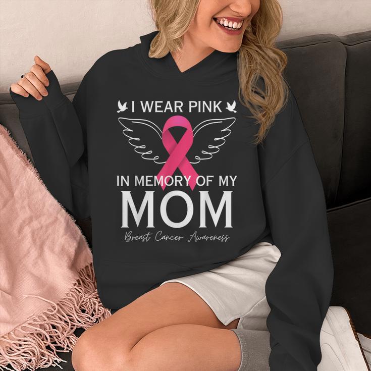 I Wear Pink In Memory Of My Mom Shirt Angel In Heaven Memory Unisex Hoodie I Wear Pink In Memory Of My Mom Shirt Angel In Heaven Memory Unisex Hoodie