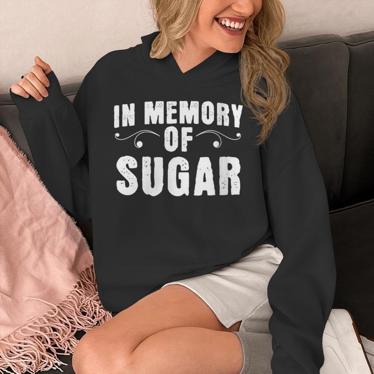 Weight Loss Diet In Memory Of Sugar Sarcastic Unisex Hoodie