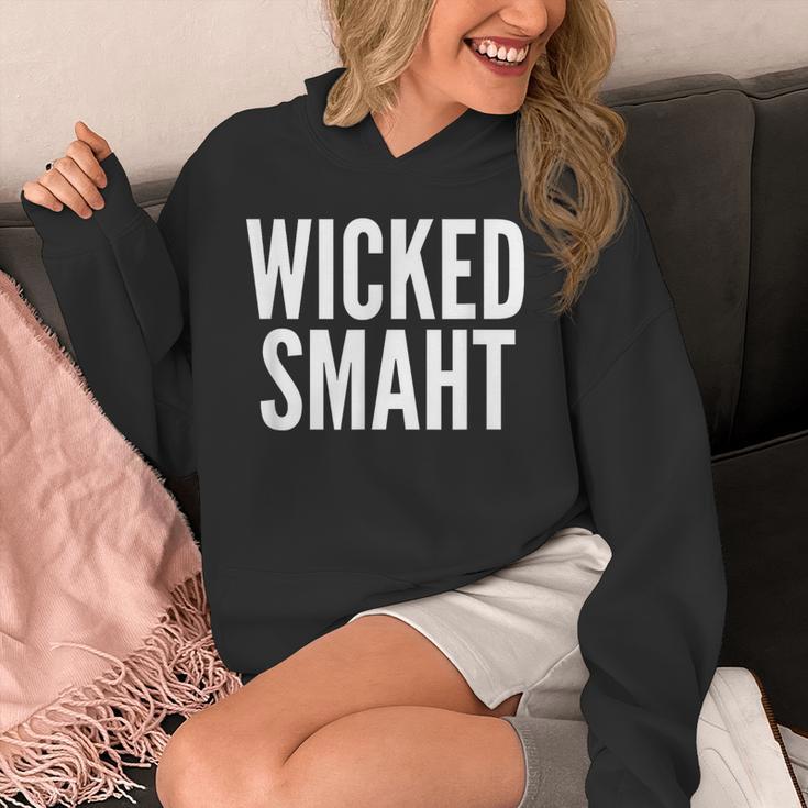 Wicked Smaht Boston Accent Graduation Tee Unisex Hoodie