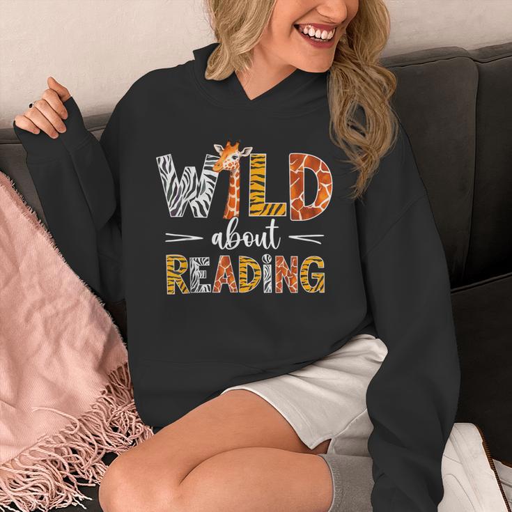 Wild About Reading Books Reader Teachers Kids Librarian Unisex Hoodie Wild About Reading Books Reader Teachers Kids Librarian Unisex Hoodie