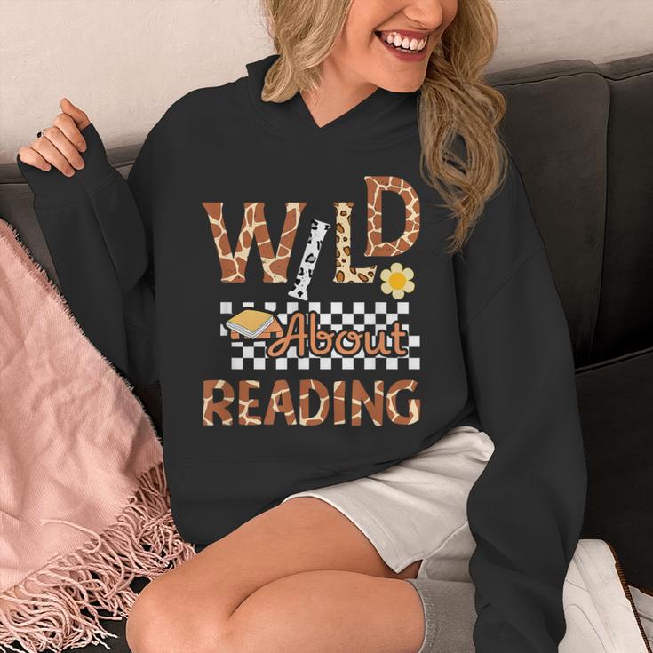 Wild About Reading Teacher Reading Books Back To School Unisex Hoodie Wild About Reading Teacher Reading Books Back To School Unisex Hoodie