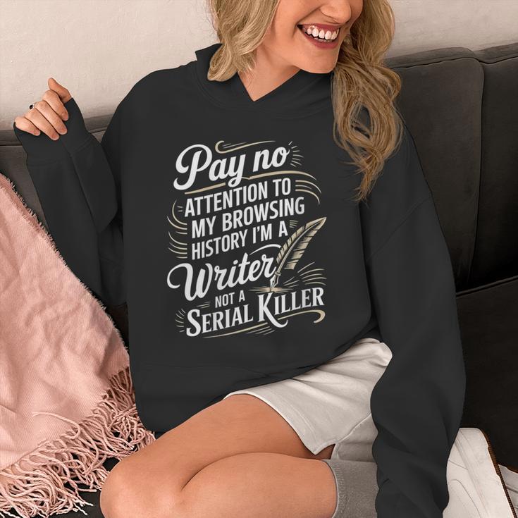 Women's I'm A Book Writer Author Book Writing Novelist Unisex Hoodie