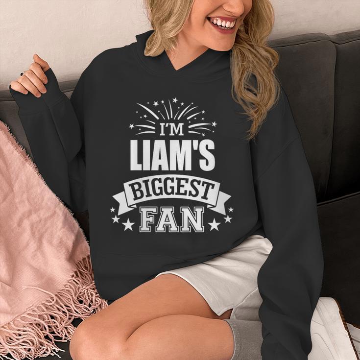 Women's Liam Personalized Name Sports Fan Birthday Graduation Unisex Hoodie