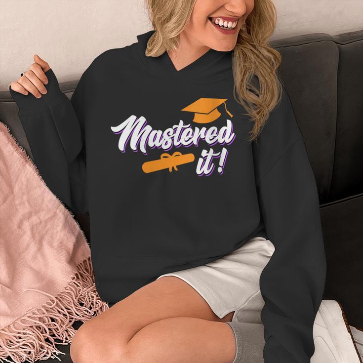 Women's Master Graduation 2026 Mastered It Master's Degree Unisex Hoodie