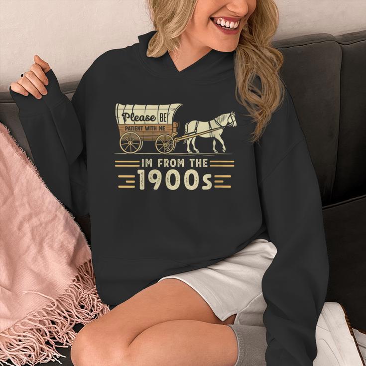 Women's Vintage Please Be Patient With Me I'm From The 1900s Unisex Hoodie Women's Vintage Please Be Patient With Me I'm From The 1900s Unisex Hoodie