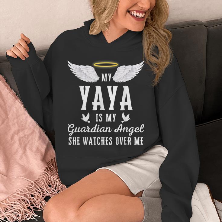 My Yaya Is My Guardian Angel In Loving Memorial Memory Tee Unisex Hoodie