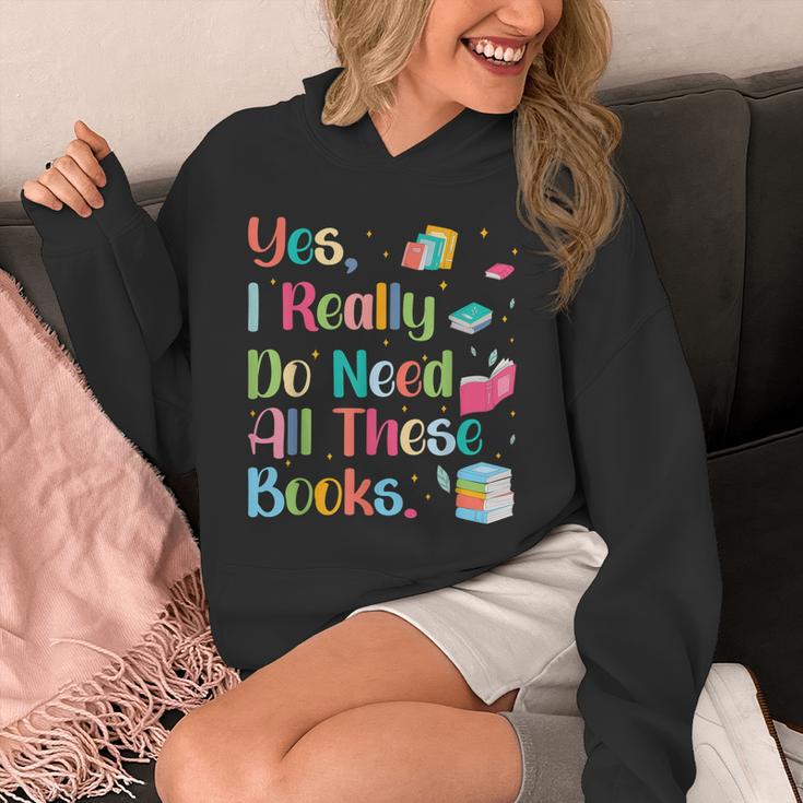 Yes I Really Do Need All These Books Unisex Hoodie Yes I Really Do Need All These Books Unisex Hoodie
