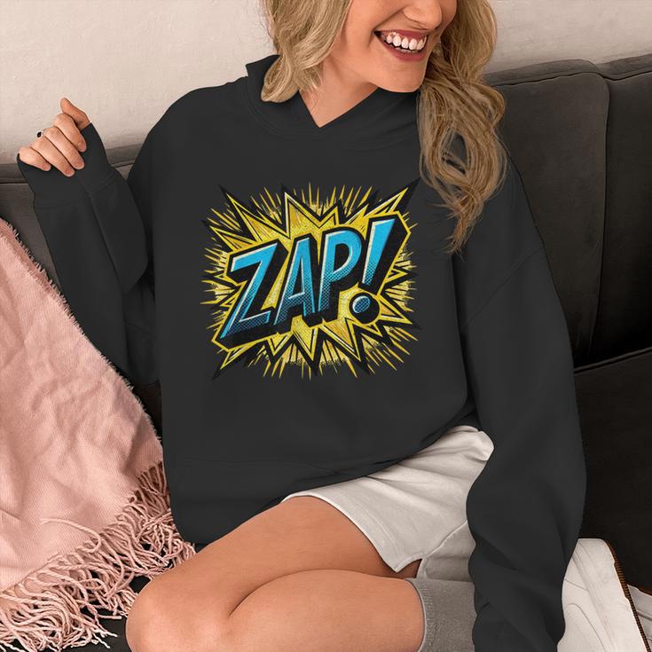 ZAP Comic Book Retro Artwork – Cartoon Collector Unisex Hoodie
