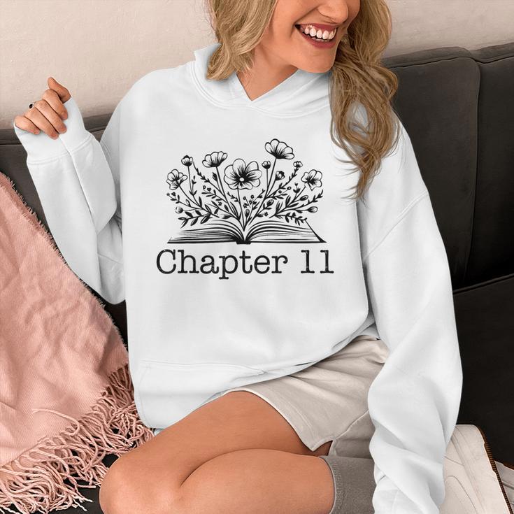 11th Birthday Girl Chapter 11 Reading Book Lover 11 Year Old Unisex Hoodie