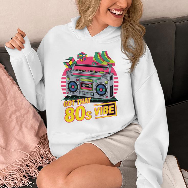 1980s 80s Reunion Nostalgia Memories Music School Grew Up Premium Tri-Blend Unisex Hoodie