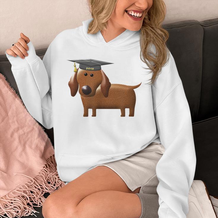 2018 Dog Graduation Shirt Dachshund Graduation For Men Women Kids Unisex Hoodie