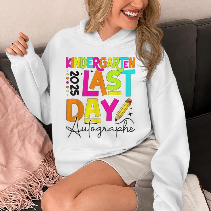 2025 Last Day Of School Autograph Kindergarten Graduation Unisex Hoodie