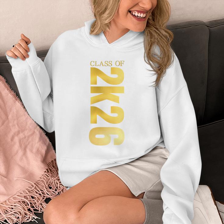 2K26 Class Of 2026 Graduation College Senior Back To School Premium Tri-Blend Unisex Hoodie