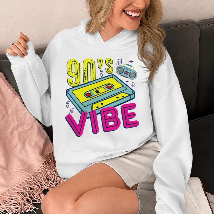 90's Vibe Retro Style Cassette Tape Nostalgia 1990s Party Unisex Hoodie 90's Vibe Retro Style Cassette Tape Nostalgia 1990s Party Unisex Hoodie