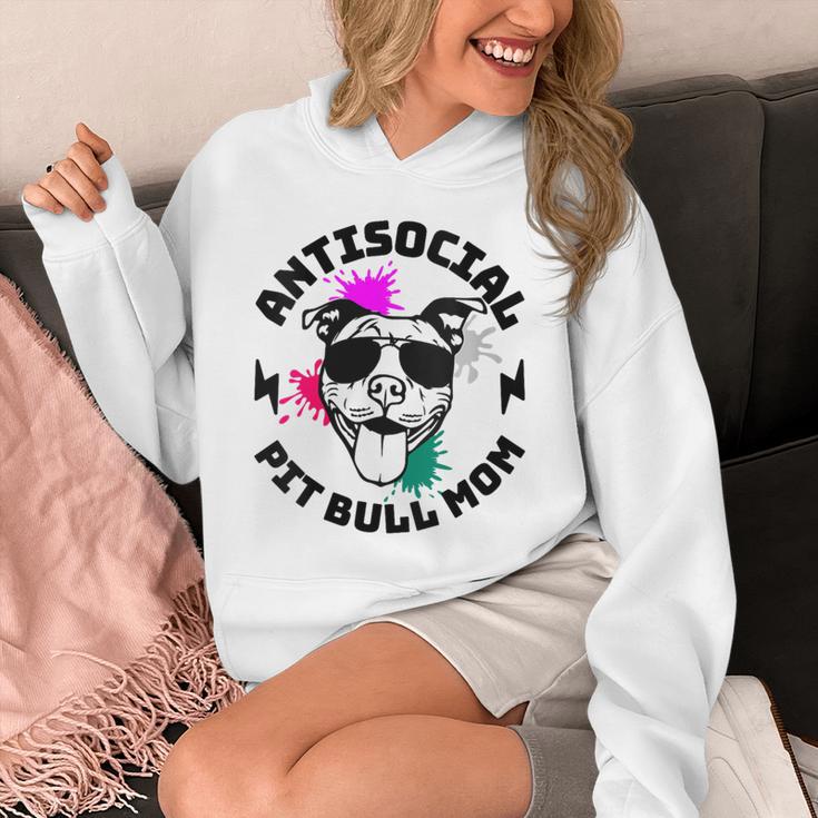 Antisocial Pit Bull Mom Pittie Introvert Dog Lover Pit Bull Unisex Hoodie Antisocial Pit Bull Mom Pittie Introvert Dog Lover Pit Bull Unisex Hoodie