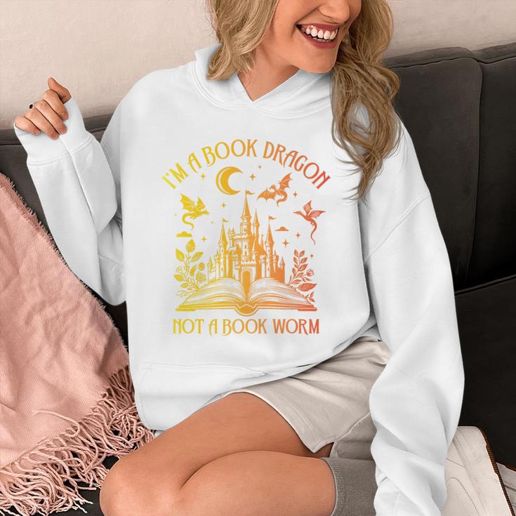 Book Dragon Not Book Worm Premium Unisex Hoodie