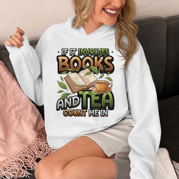 Bookworm If It Involves Books And Tea Lover Reading Premium Tri-Blend Unisex Hoodie Bookworm If It Involves Books And Tea Lover Reading Premium Tri-Blend Unisex Hoodie