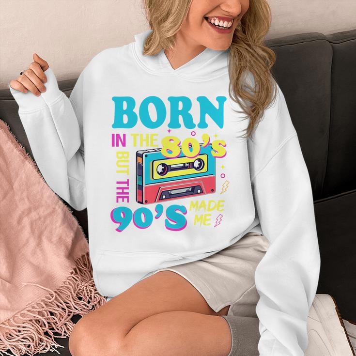 Born In The 80's But 90's Made Me Nostalgia Cassette Tape Premium Tri-Blend Unisex Hoodie Born In The 80's But 90's Made Me Nostalgia Cassette Tape Premium Tri-Blend Unisex Hoodie