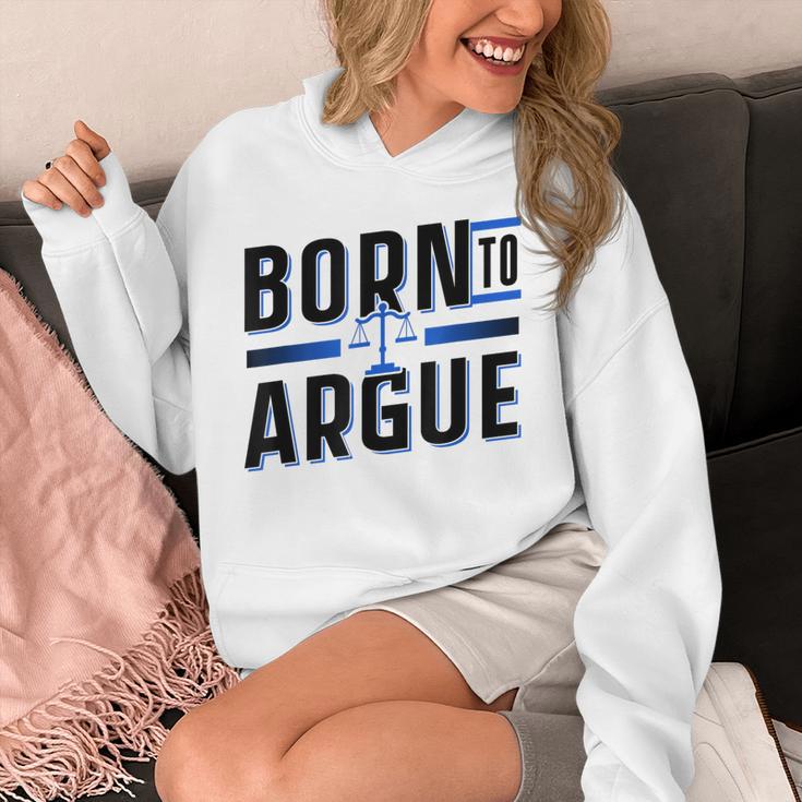 Born To Argue Graduation Lawyer Advocate Attorney Law Unisex Hoodie