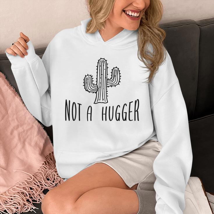 Cactus Not A Hugger Homebody Introvert Unisex Hoodie