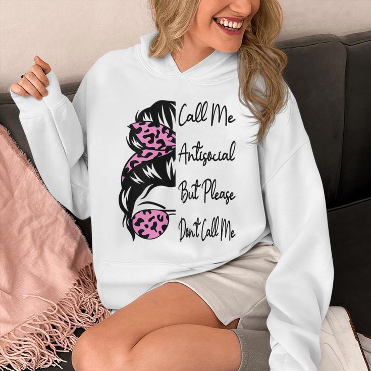 Call Me Antisocial But Please Don't Call Me Introvert Unisex Hoodie Call Me Antisocial But Please Don't Call Me Introvert Unisex Hoodie