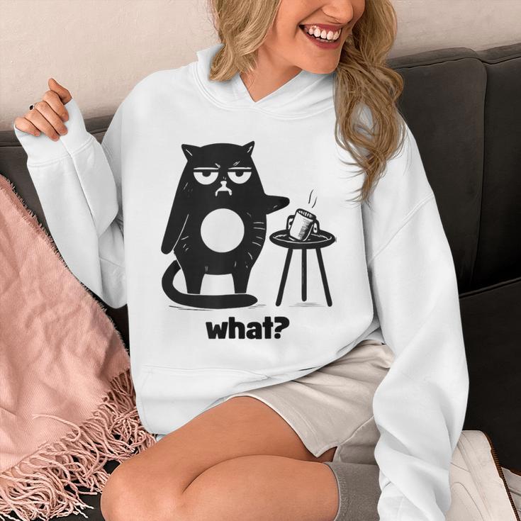 Cat What Humor Introvert Anti-Social Unisex Hoodie Cat What Humor Introvert Anti-Social Unisex Hoodie