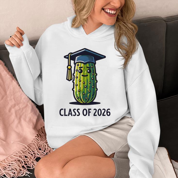 Class Of 2026 Graduation Pickle Trendy Graduate Humor Unisex Hoodie