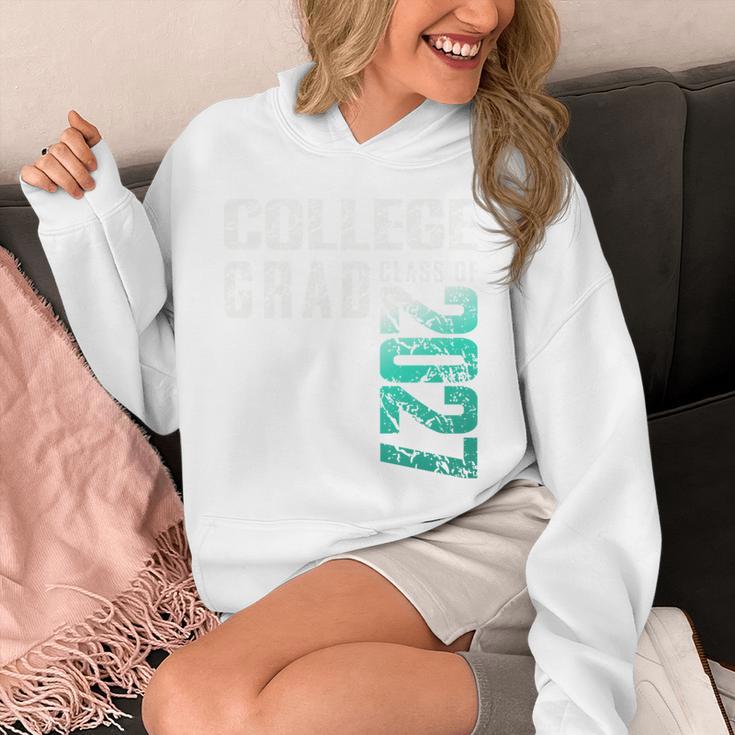 College Grad Class Of 2027 Graduation Unisex Hoodie