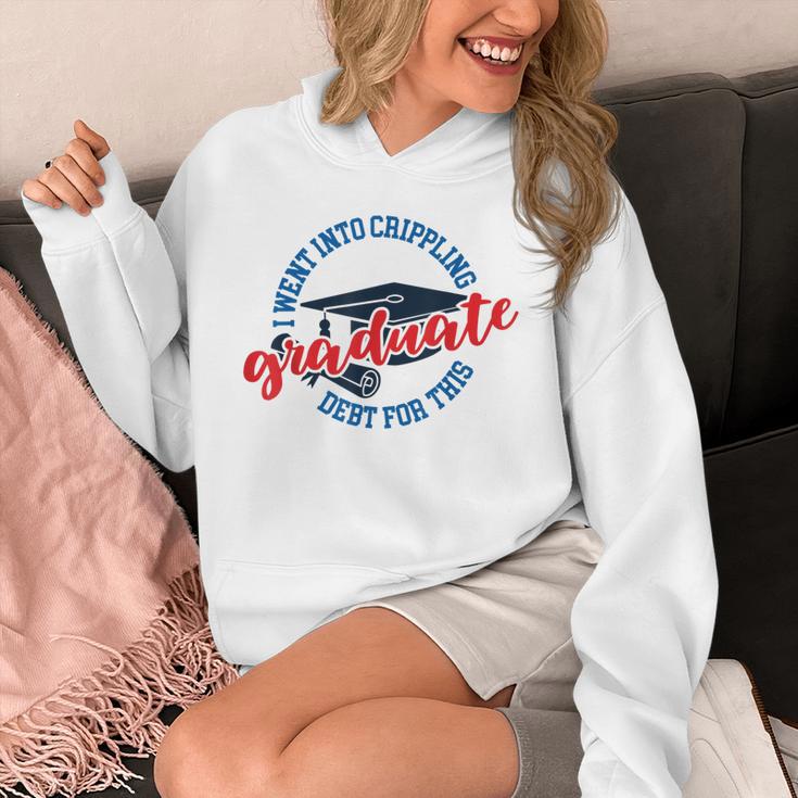 College University School Graduation Debt Loan Unisex Hoodie