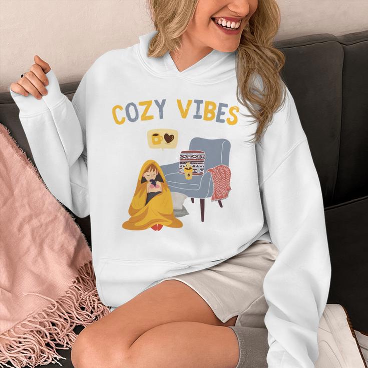 Cozy Vibes Atmospheric Introvert Unisex Hoodie