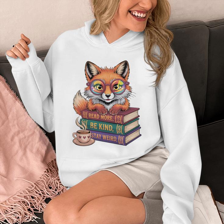 Cute Nerdy Fox Read Books Be Kind Stay Weird Book Club Premium Tri-Blend Unisex Hoodie Cute Nerdy Fox Read Books Be Kind Stay Weird Book Club Premium Tri-Blend Unisex Hoodie