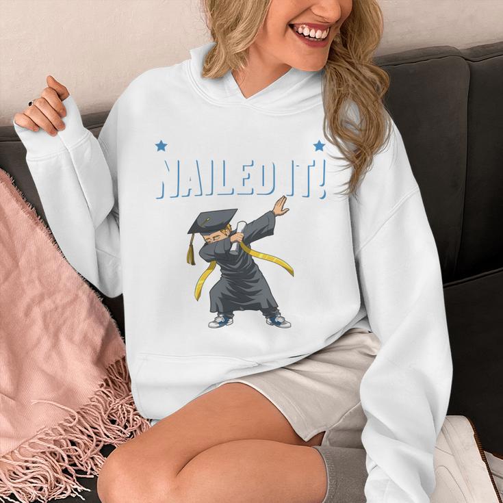 Dabbing Graduation Class Of 2025 Boy Kindergarten Nailed It Unisex Hoodie