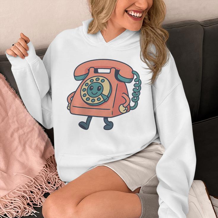 Dial It Back Retro Tech Nostalgia Vintage Premium Tri-Blend Unisex Hoodie