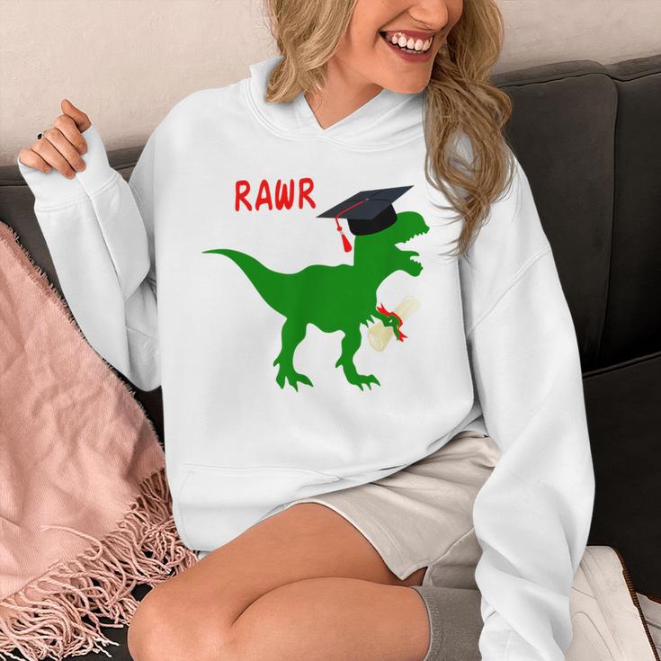 Dinosaur Rawr Diploma Graduate Graduation Unisex Hoodie