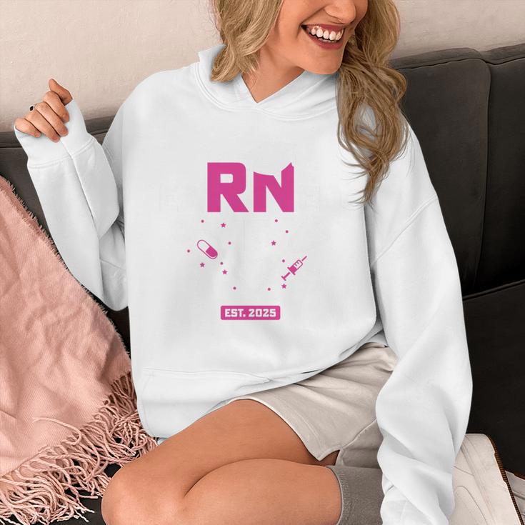 Earned It RN 2025 Nurse Graduation Nursing School Graduate Premium Tri-Blend Unisex Hoodie