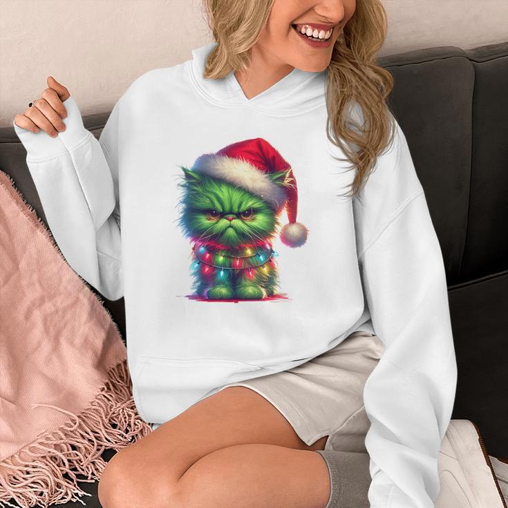 Ew People Meowy Cat Christmas Introvert Men Women Unisex Hoodie
