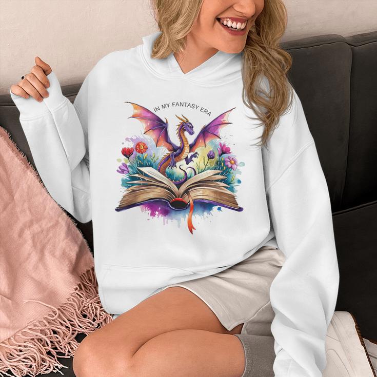 In My Fantasy Era Magic Dragon Book Unisex Hoodie