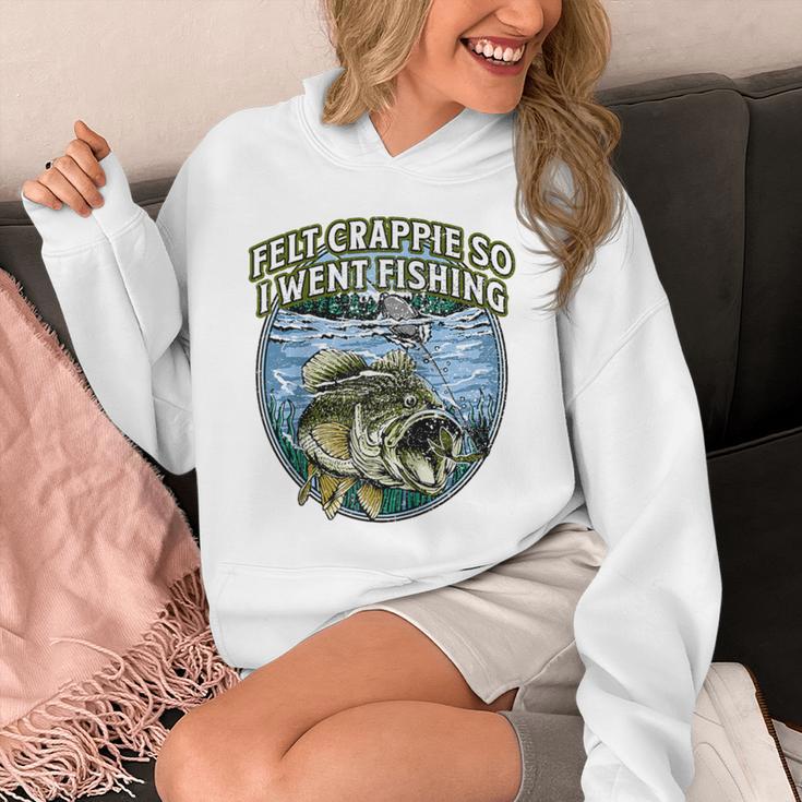 Felt Crappie So I Went Fishing Introvert Lakes Antisocial Raglan Baseball Tee Unisex Hoodie Felt Crappie So I Went Fishing Introvert Lakes Antisocial Raglan Baseball Tee Unisex Hoodie
