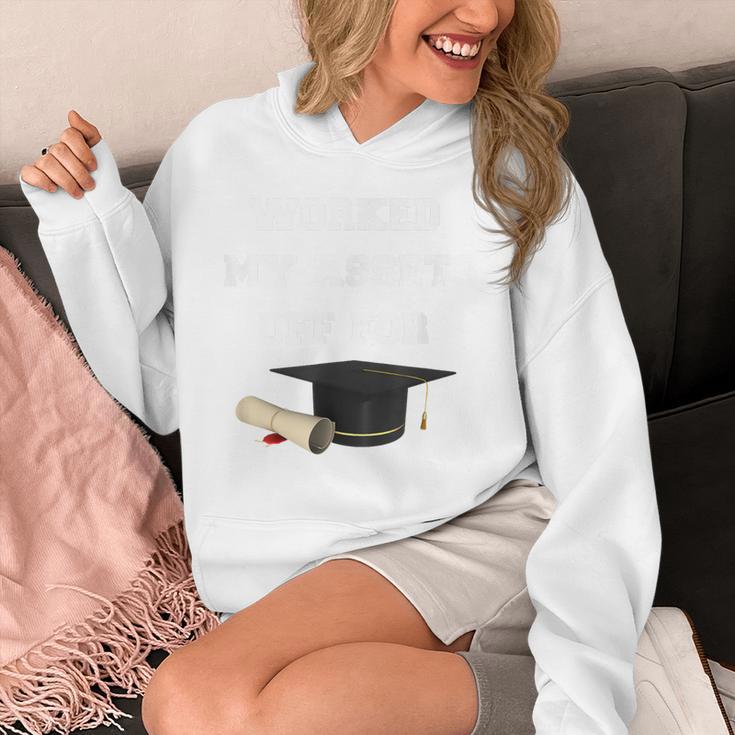 Finance Accounting Graduation Shirt Worked My Assets Off Unisex Hoodie