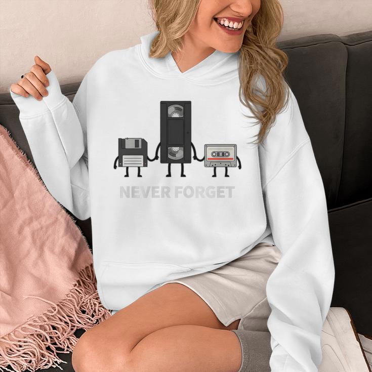 Never Forget Retro Nostalgia Tapes Throwback 80s Premium Tri-Blend Unisex Hoodie Never Forget Retro Nostalgia Tapes Throwback 80s Premium Tri-Blend Unisex Hoodie