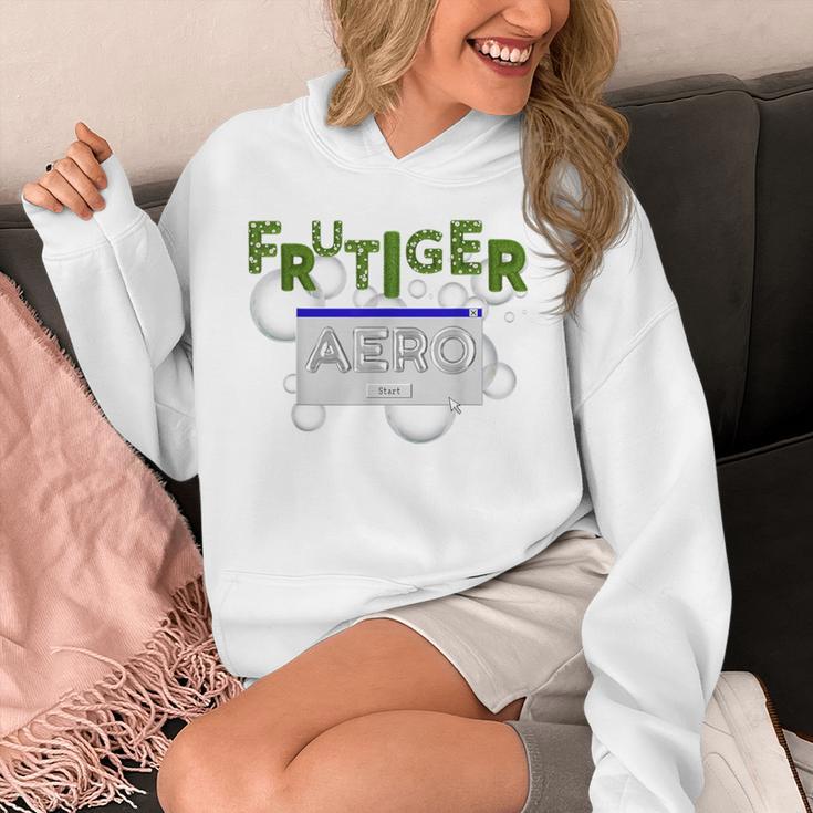 Frutiger Aero Y2K Fashion Trends Grass Fun Computers Unisex Hoodie