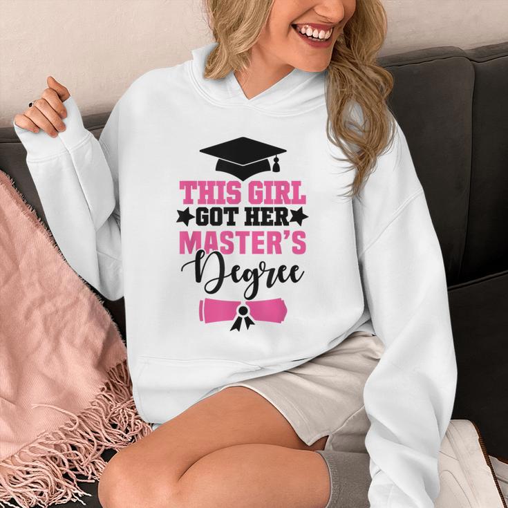 This Girl Got Her Masters Degree Graduation Mastered It 2024 Unisex Hoodie
