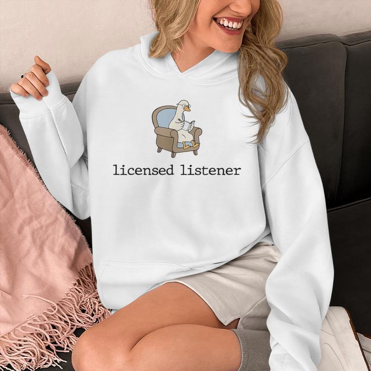 Goose Licensed Listener Psychology School Graduation Unisex Hoodie