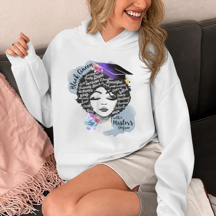 Graduation Masters Degree Woman Queen Graduate 2025 Unisex Hoodie