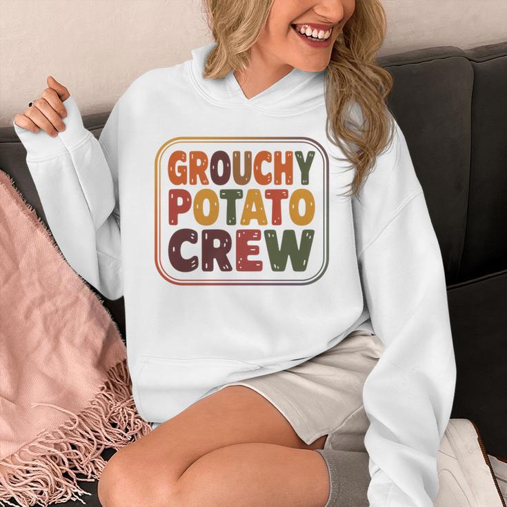 Grouchy Potato Crew Introvert Sarcasm Premium Tri-Blend Unisex Hoodie Grouchy Potato Crew Introvert Sarcasm Premium Tri-Blend Unisex Hoodie