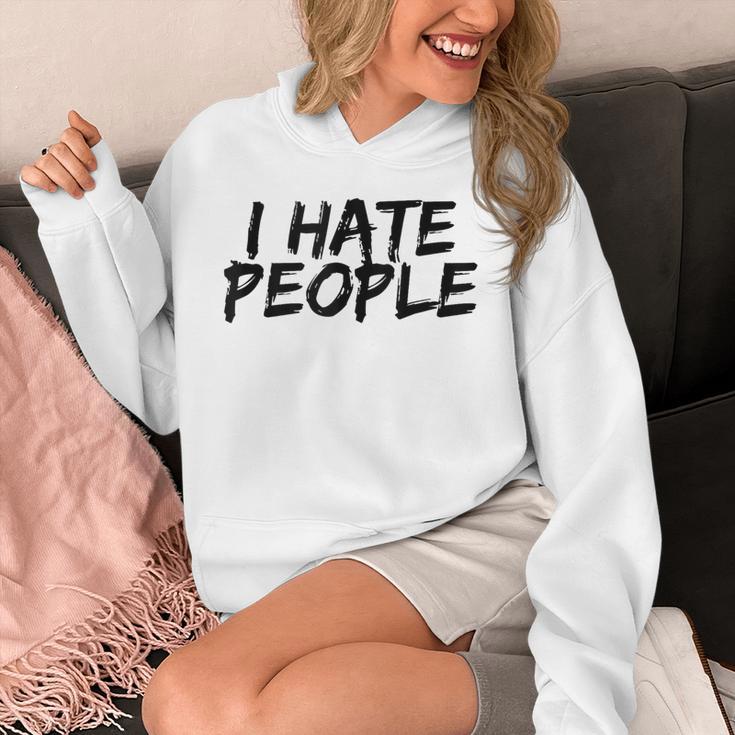 I Hate People Graffiti Introverts Meme Loner Unisex Hoodie I Hate People Graffiti Introverts Meme Loner Unisex Hoodie