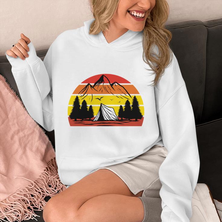 I Hate People That's Why I Camp Camper Meme Introvert Unisex Hoodie
